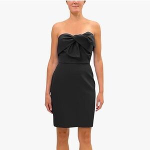 Sam Edelman NWT NEW Bow Front Cocktail Mini Dress $128 Strapless Sz 12 party